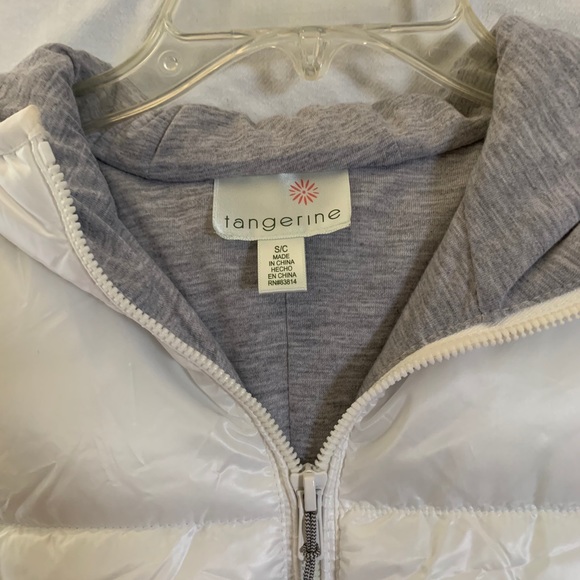 Tangerine white vest - Picture 2 of 4